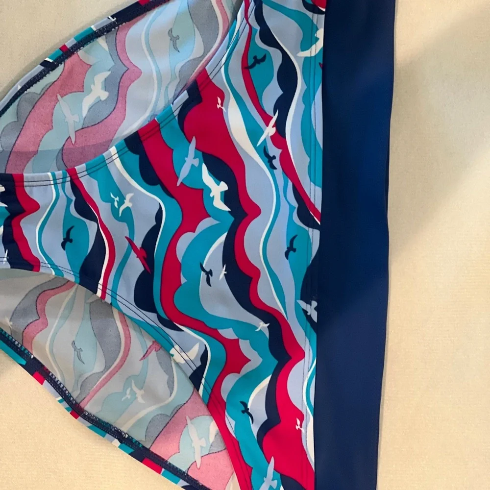 Cleo Panache underwire bikini top and bottoms. Tilly print, pretty. Worn once. - Picture 5 of 8